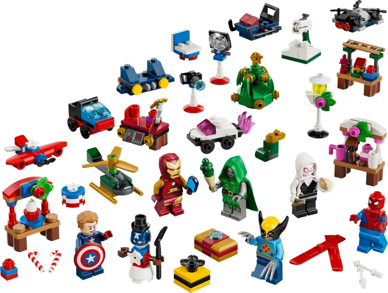 LEGO 76340 ǀ Marvel Kalendarz adwentowy na 2026 rok zdjęcie 4
