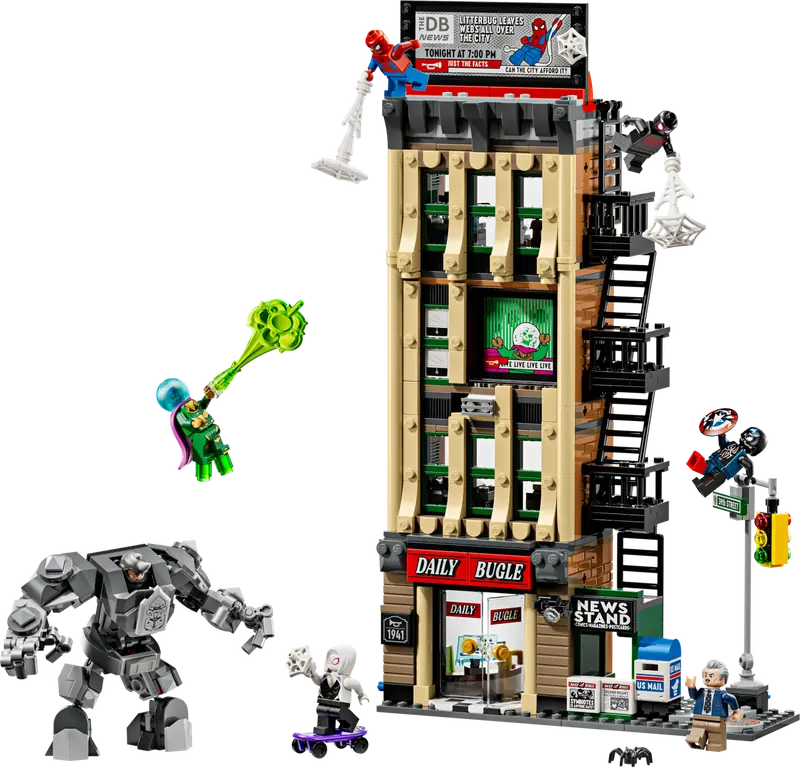 LEGO 76342 Spider-Man kontra Mysterio: Daily Bugle