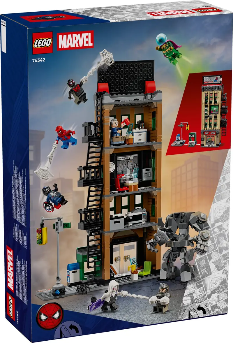 LEGO 76342 Spider-Man kontra Mysterio: Daily Bugle zdjęcie 11