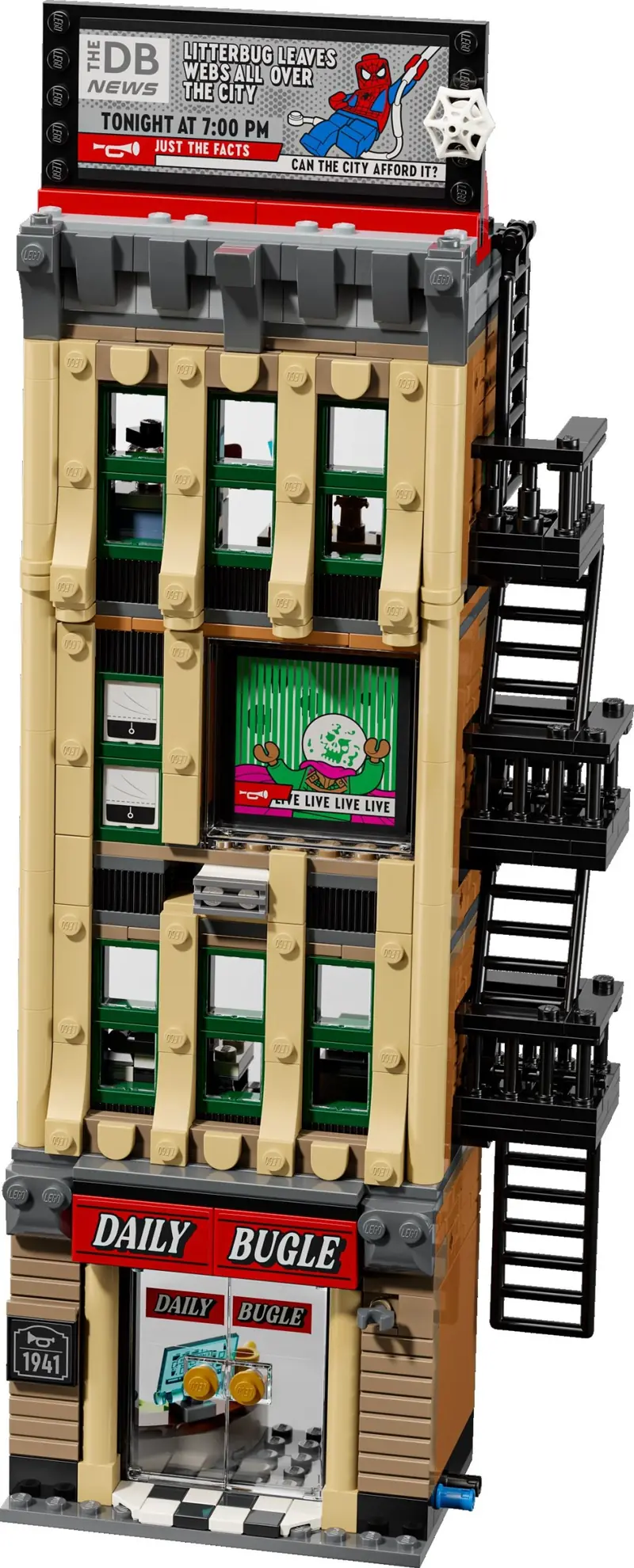 LEGO 76342 Spider-Man kontra Mysterio: Daily Bugle zdjęcie 15