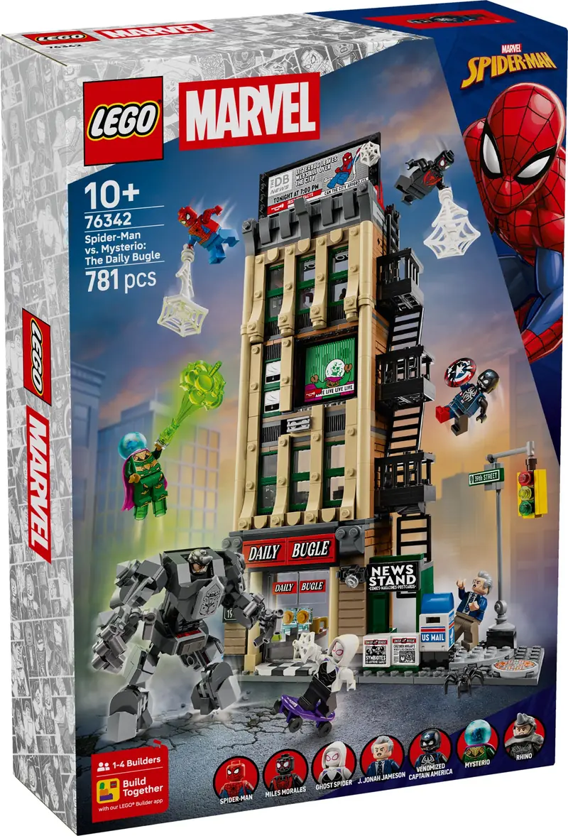 LEGO 76342 Spider-Man kontra Mysterio: Daily Bugle zdjęcie 10