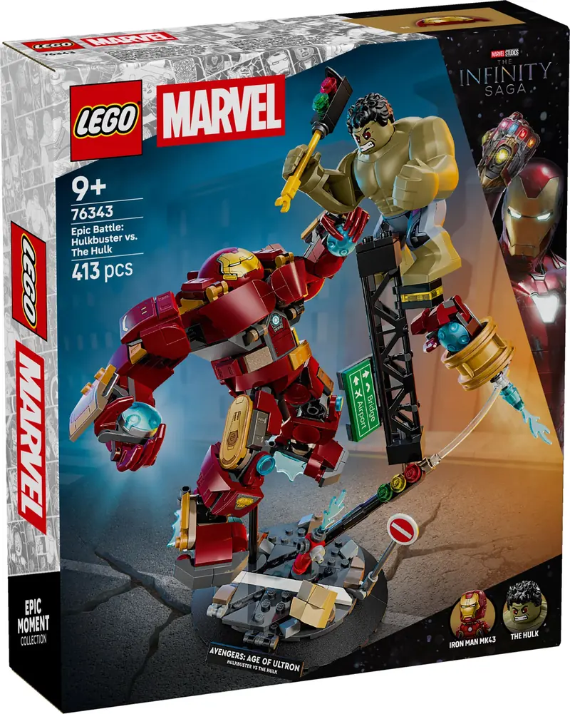 LEGO 76343 Epicka bitwa: Hulkbuster kontra Hulk zdjęcie 6