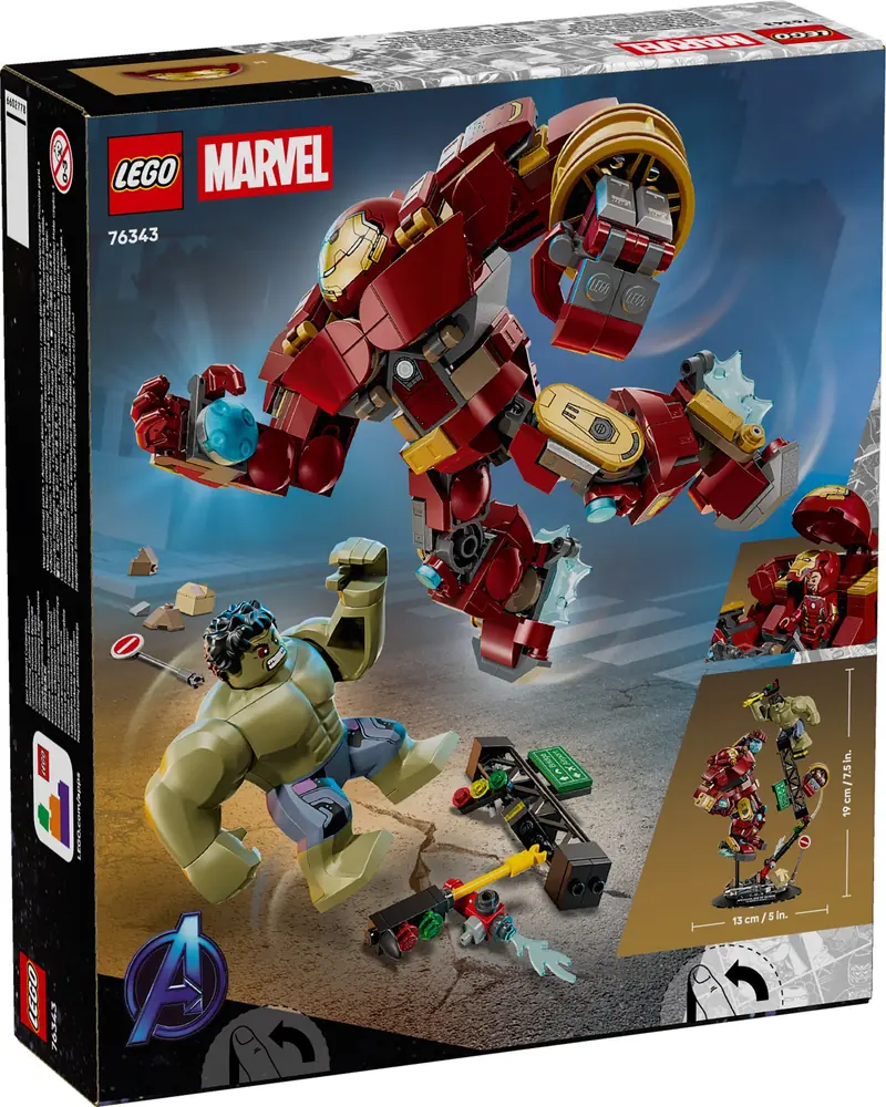 LEGO 76343 Epicka bitwa: Hulkbuster kontra Hulk zdjęcie 7