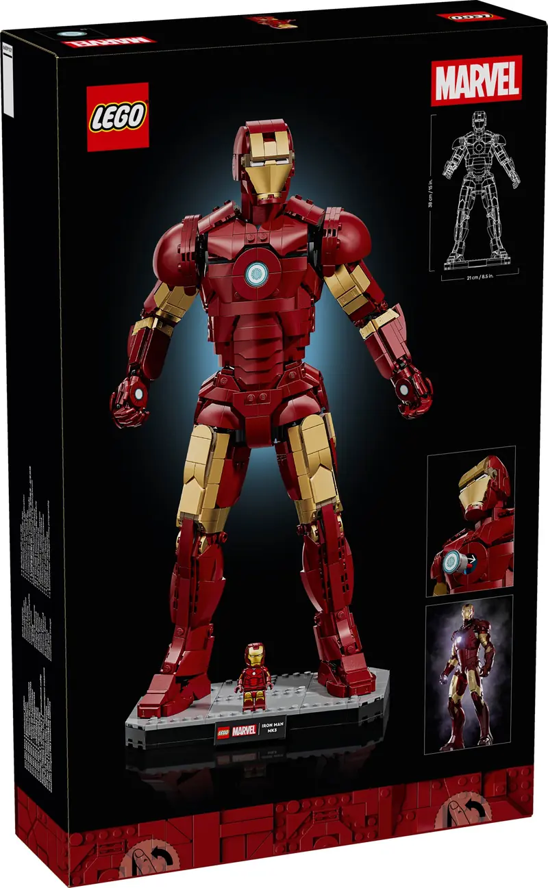 LEGO 76344 Iron Man Mark 3 - edycja kolekcjonerska zdjęcie 3