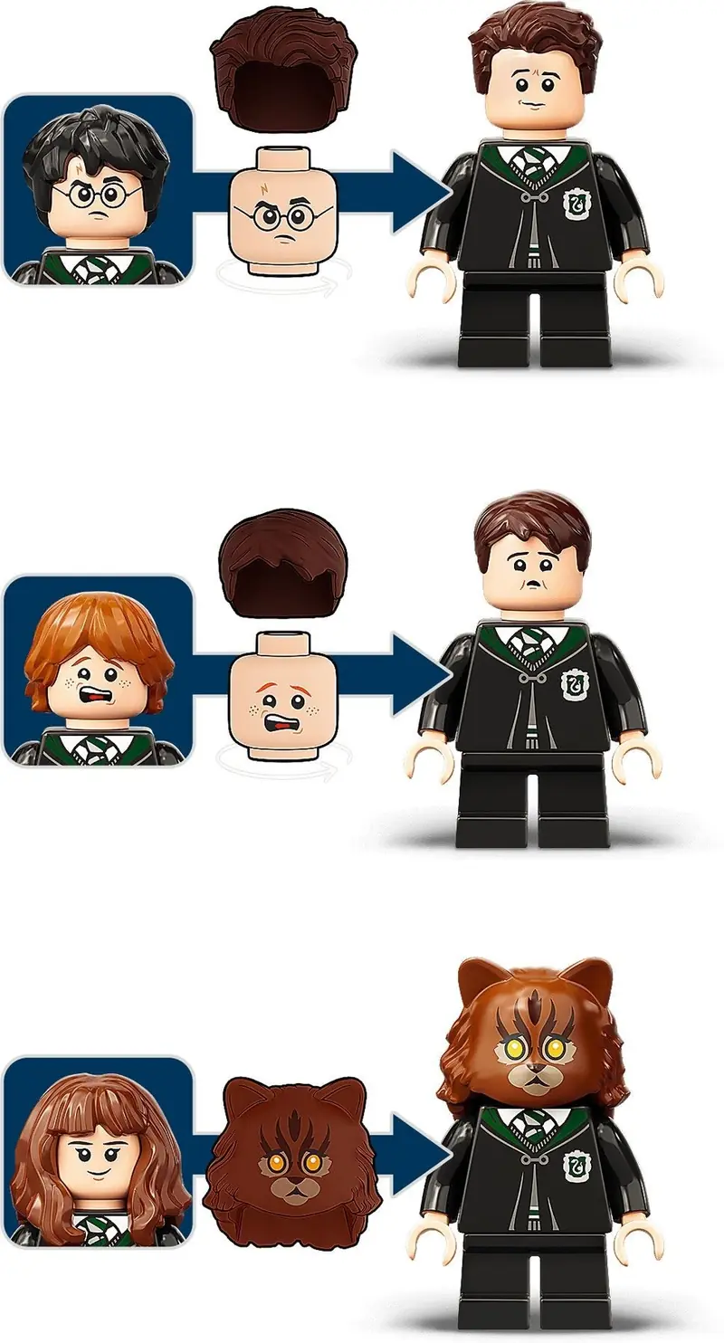 LEGO 76386 Hogwart: pomyłka z eliksirem wielosokowym zdjęcie 4