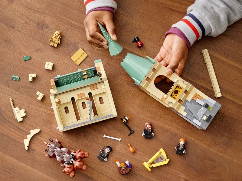 LEGO 76387 Hogwart: spotkanie z Puszkiem zdjęcie 11
