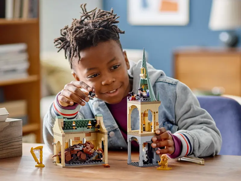 LEGO 76387 Hogwart: spotkanie z Puszkiem zdjęcie 12