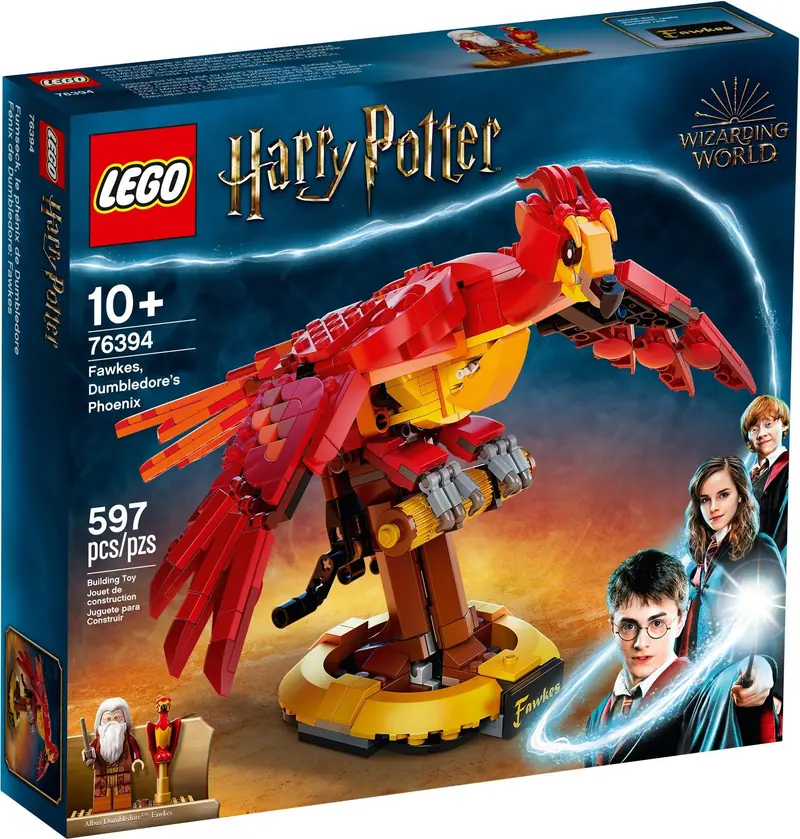 LEGO 76394 Fawkes, feniks Dumbledore'a zdjęcie 6