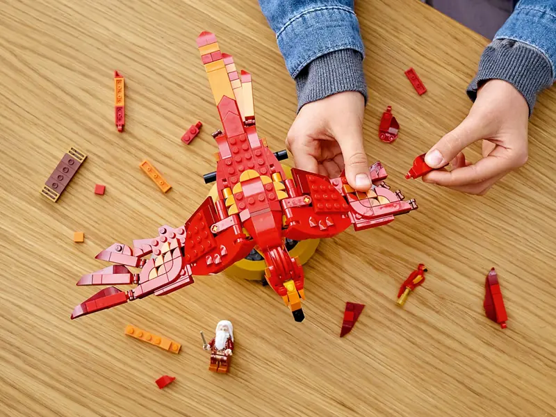 LEGO 76394 Fawkes, feniks Dumbledore'a zdjęcie 10