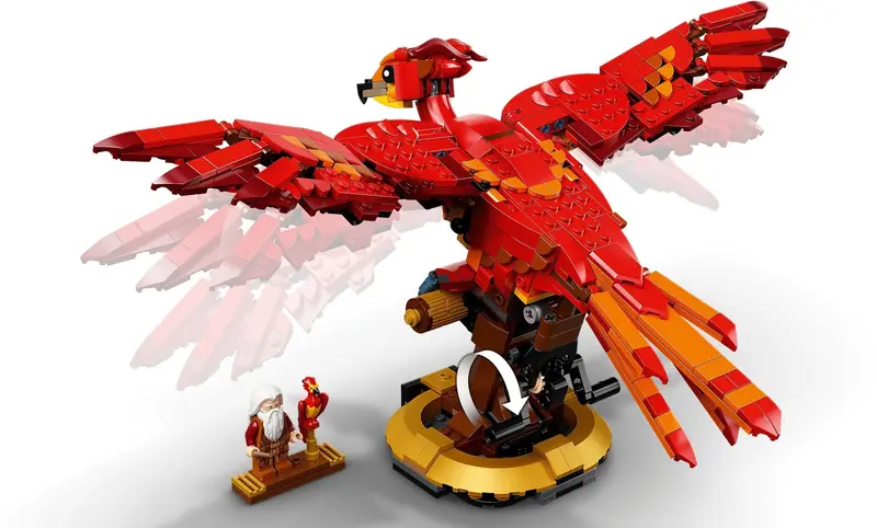 LEGO 76394 Fawkes, feniks Dumbledore'a zdjęcie 9