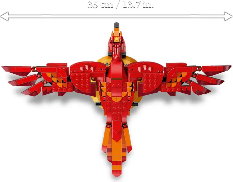 LEGO 76394 Fawkes, feniks Dumbledore'a zdjęcie 3