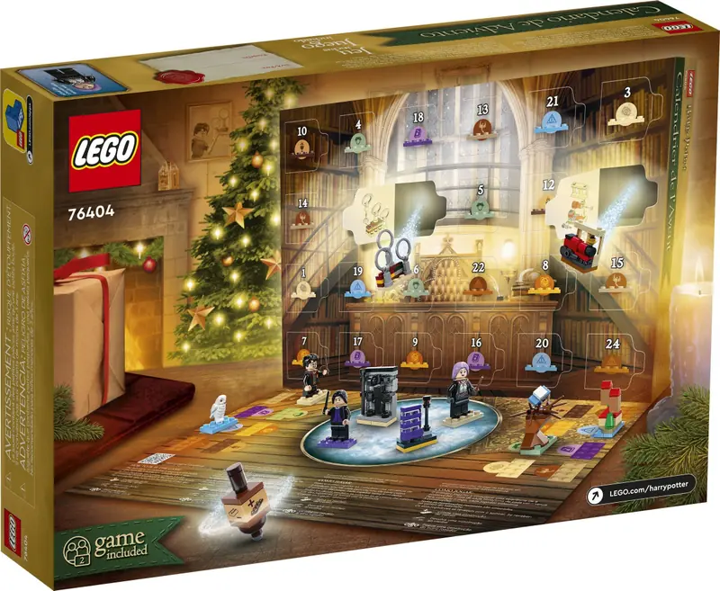 LEGO 76404 Kalendarz adwentowy LEGO Harry Potter zdjęcie 2