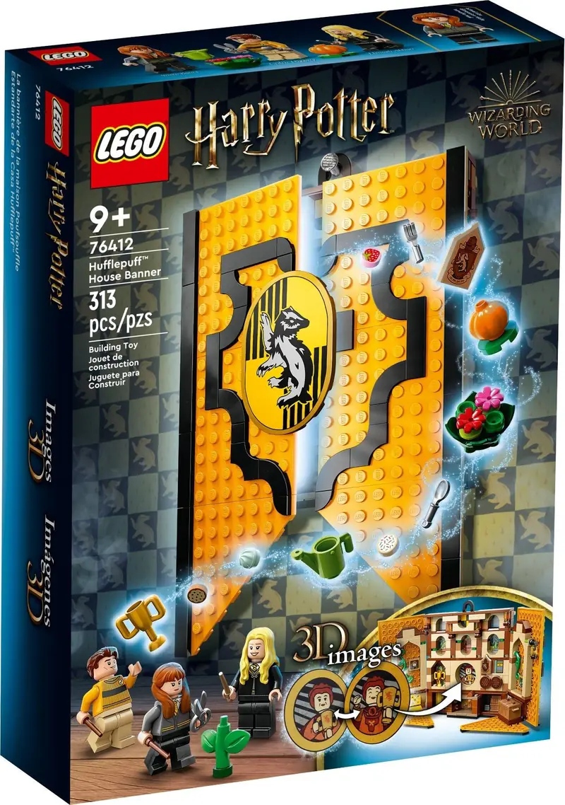 LEGO 76412 Flaga Hufflepuffu zdjęcie 2