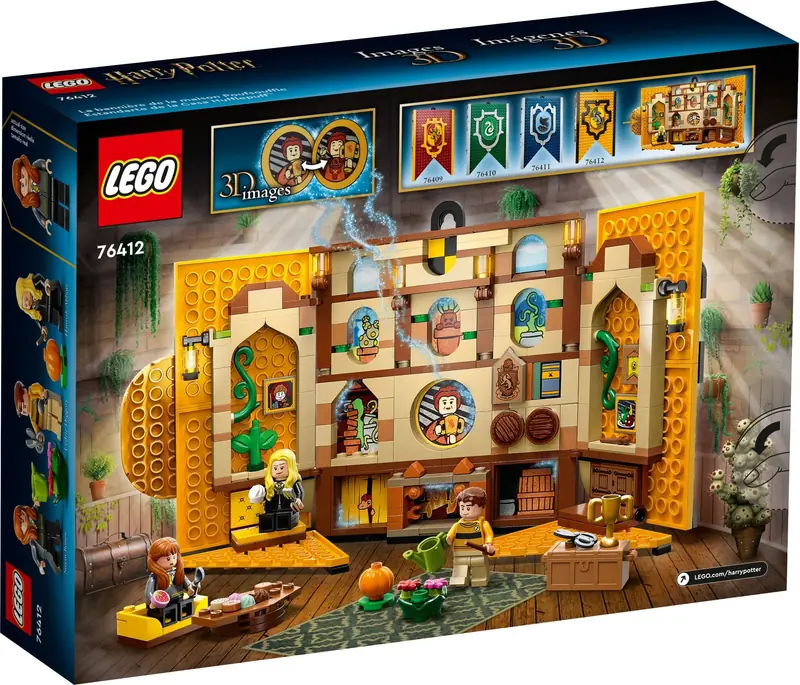 LEGO 76412 Flaga Hufflepuffu zdjęcie 3