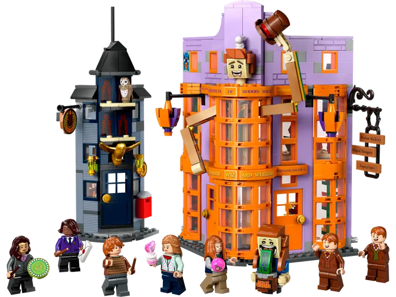 LEGO 76422 Ulica Pokątna™: Magiczne dowcipy Weasleyów