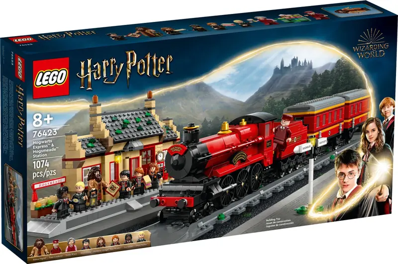 LEGO 76423 Ekspres do Hogwartu i stacja w Hogsmeade zdjęcie 3