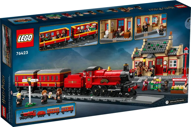 LEGO 76423 Ekspres do Hogwartu i stacja w Hogsmeade zdjęcie 2