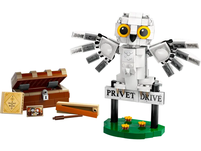 LEGO 76425 Hedwiga™ z wizytą na ul. Privet Drive 4