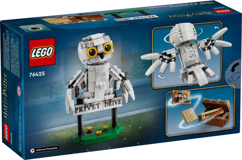 LEGO 76425 Hedwiga z wizytą na ul. Privet Drive 4 zdjęcie 3