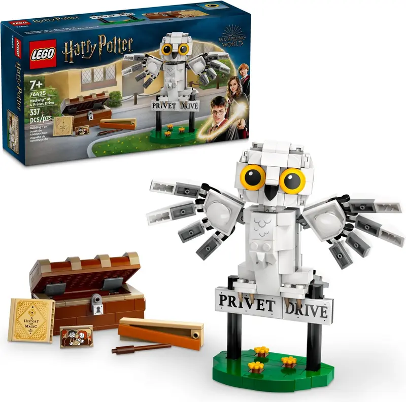 LEGO 76425 Hedwiga z wizytą na ul. Privet Drive 4 zdjęcie 4