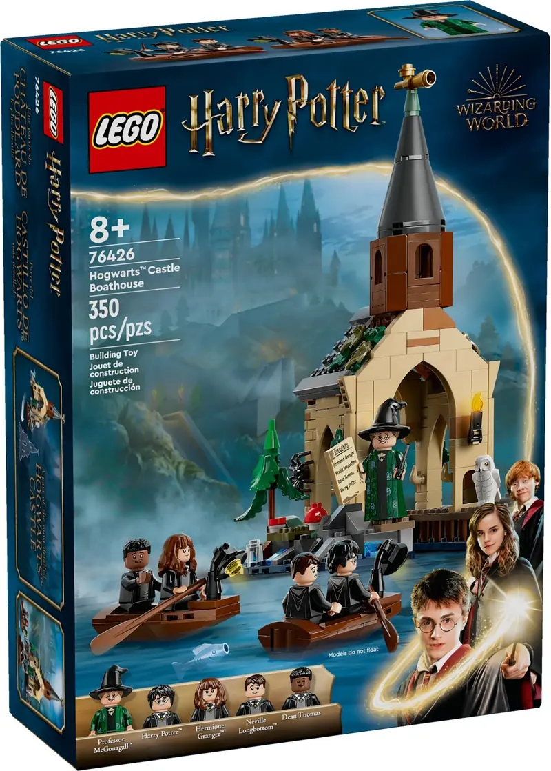 LEGO 76426 Dom na wodzie przy Hogwarcie zdjęcie 4