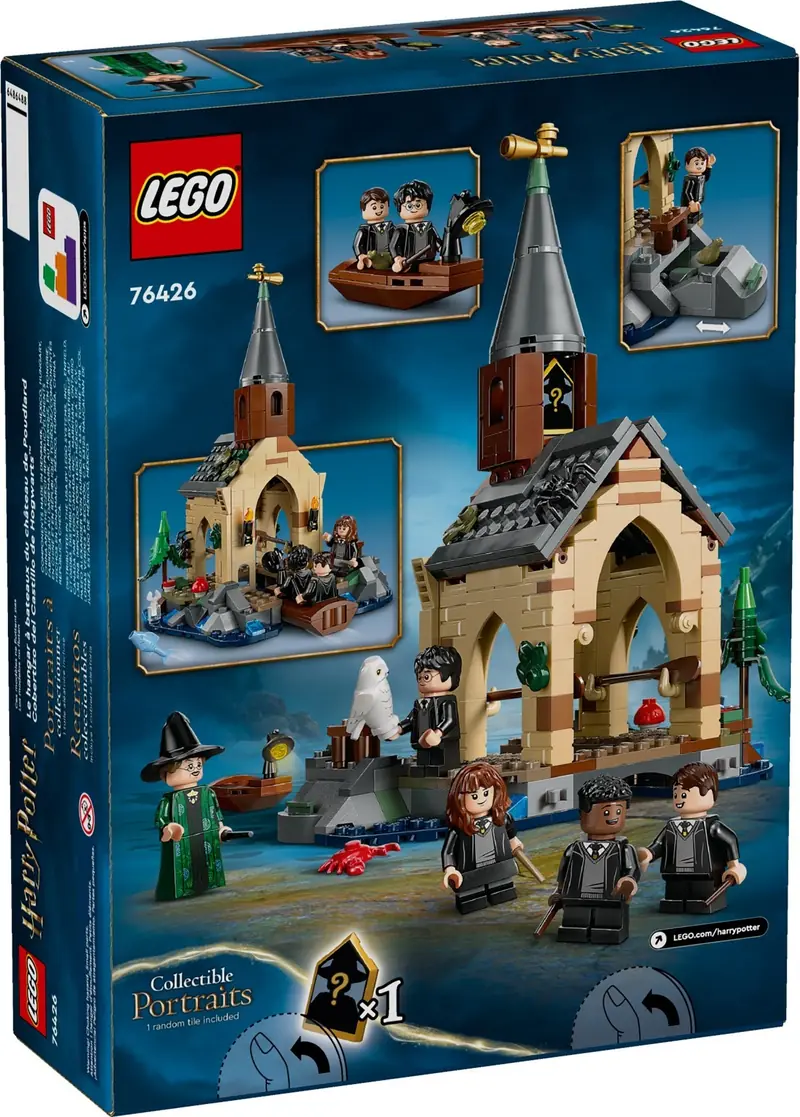 LEGO 76426 Dom na wodzie przy Hogwarcie zdjęcie 5