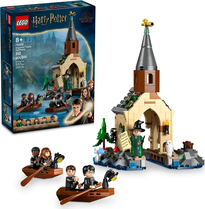 LEGO 76426 Dom na wodzie przy Hogwarcie zdjęcie 6