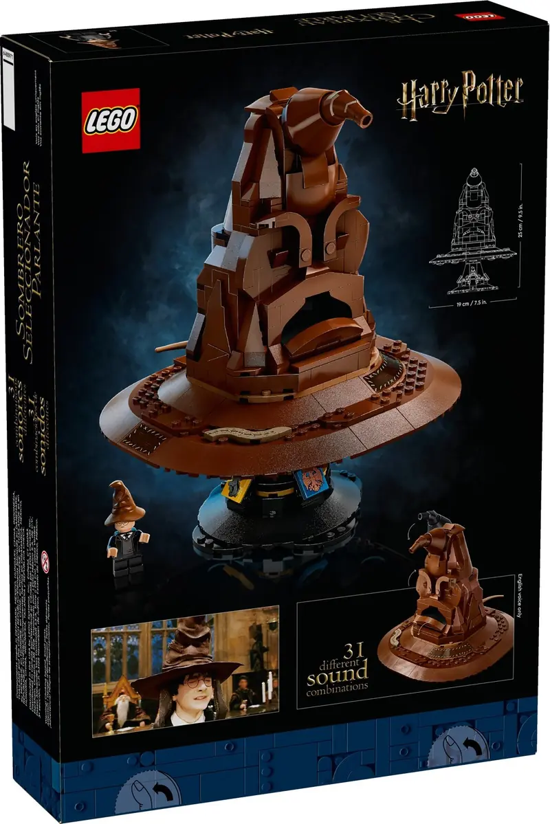 LEGO 76429 Mówiąca Tiara Przydziału zdjęcie 4