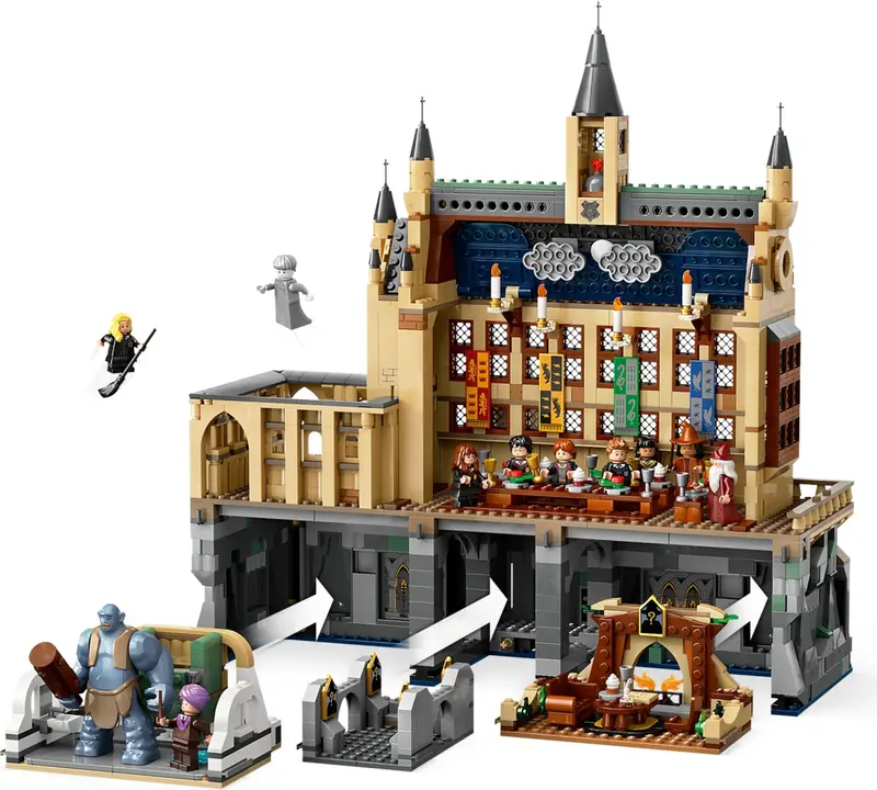 LEGO 76435 Zamek Hogwart: Wielka Sala zdjęcie 3
