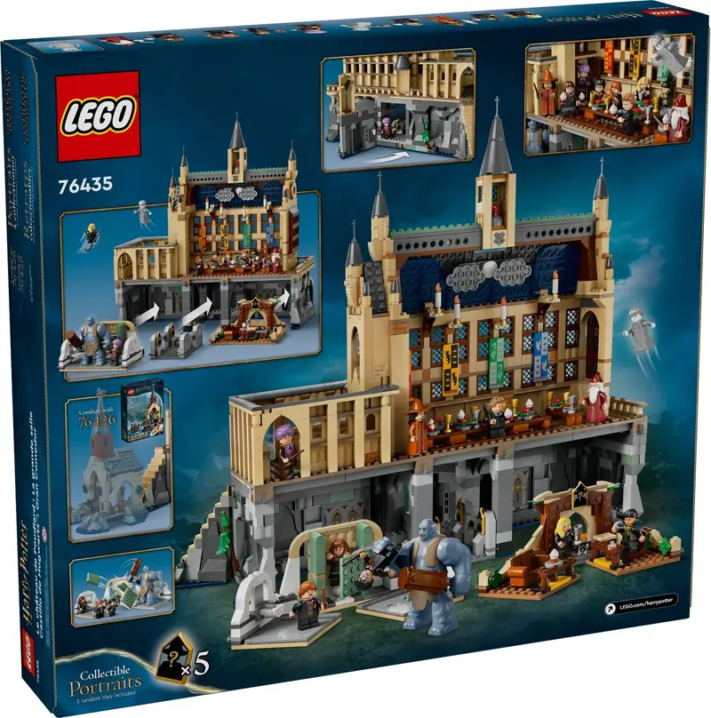 LEGO 76435 Zamek Hogwart: Wielka Sala zdjęcie 6