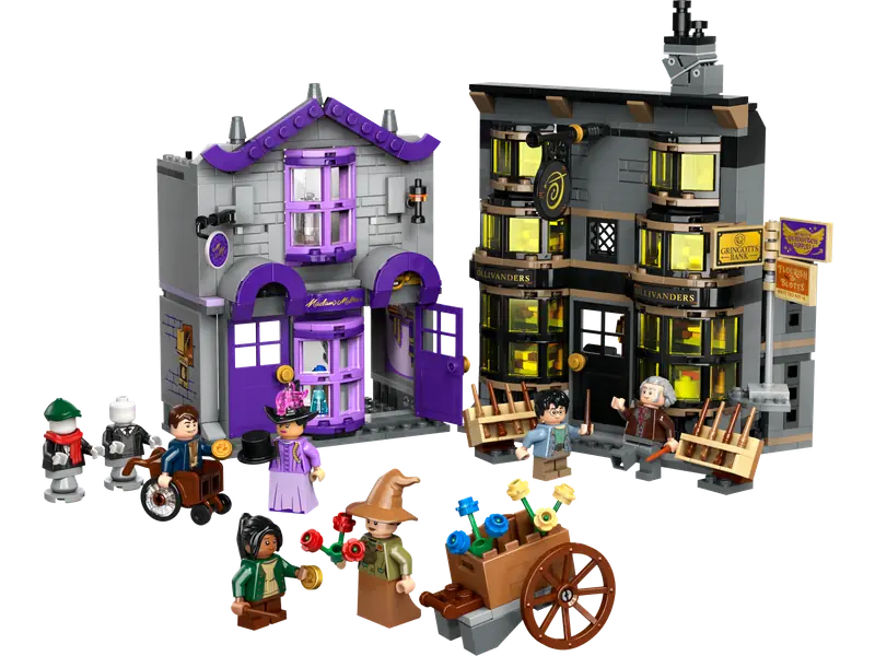 LEGO 76439 Sklepy Ollivandera™ i Madame Malkin