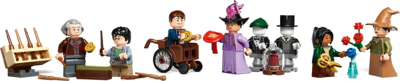 LEGO 76439 Sklepy Ollivandera i Madame Malkin zdjęcie 5