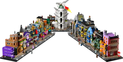 LEGO 76444 Magiczne sklepy na Ulicy Pokątnej