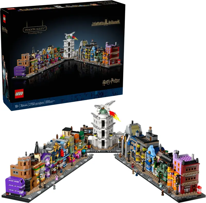 LEGO 76444 Magiczne sklepy na Ulicy Pokątnej zdjęcie 3