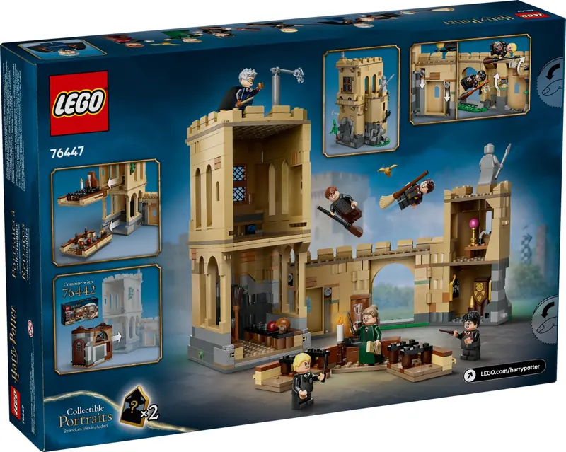LEGO 76447 Zamek Hogwart: lekcja latania na miotle zdjęcie 7