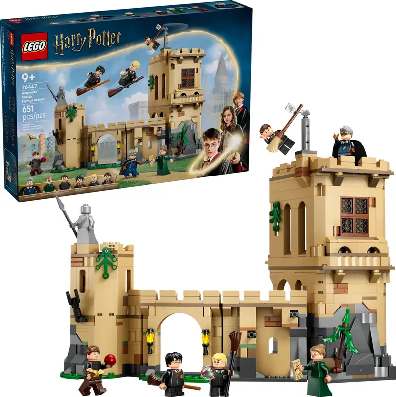 LEGO 76447 Zamek Hogwart: lekcja latania na miotle zdjęcie 3