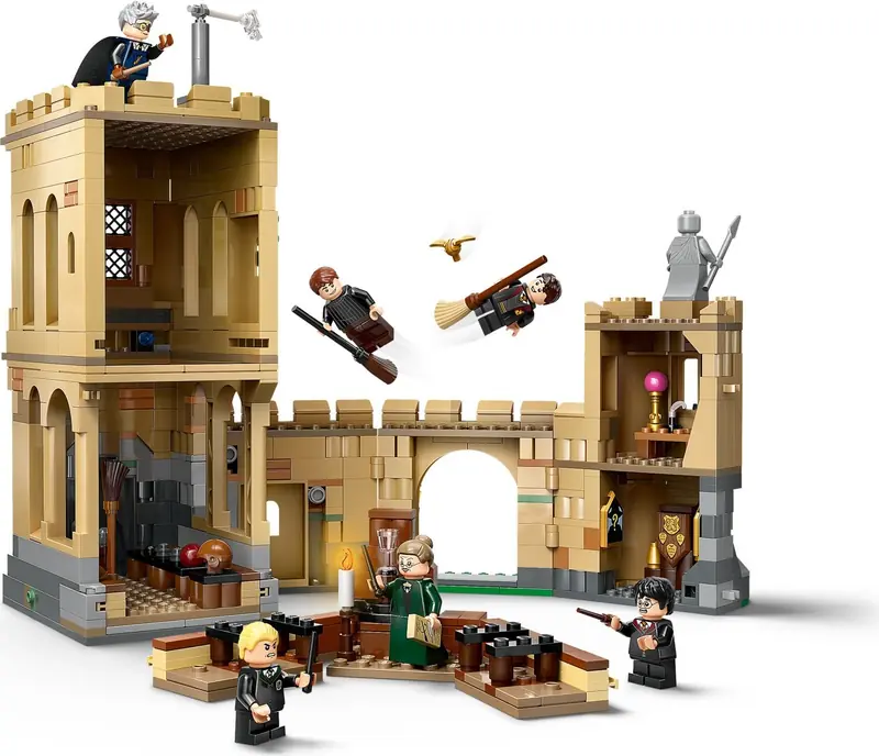 LEGO 76447 Zamek Hogwart: lekcja latania na miotle zdjęcie 5