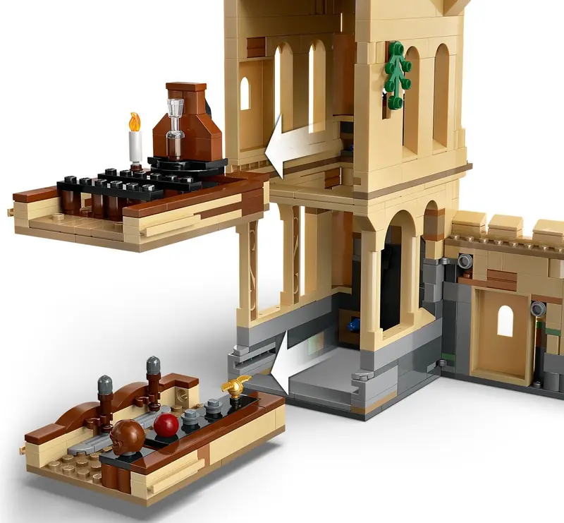 LEGO 76447 Zamek Hogwart: lekcja latania na miotle zdjęcie 11