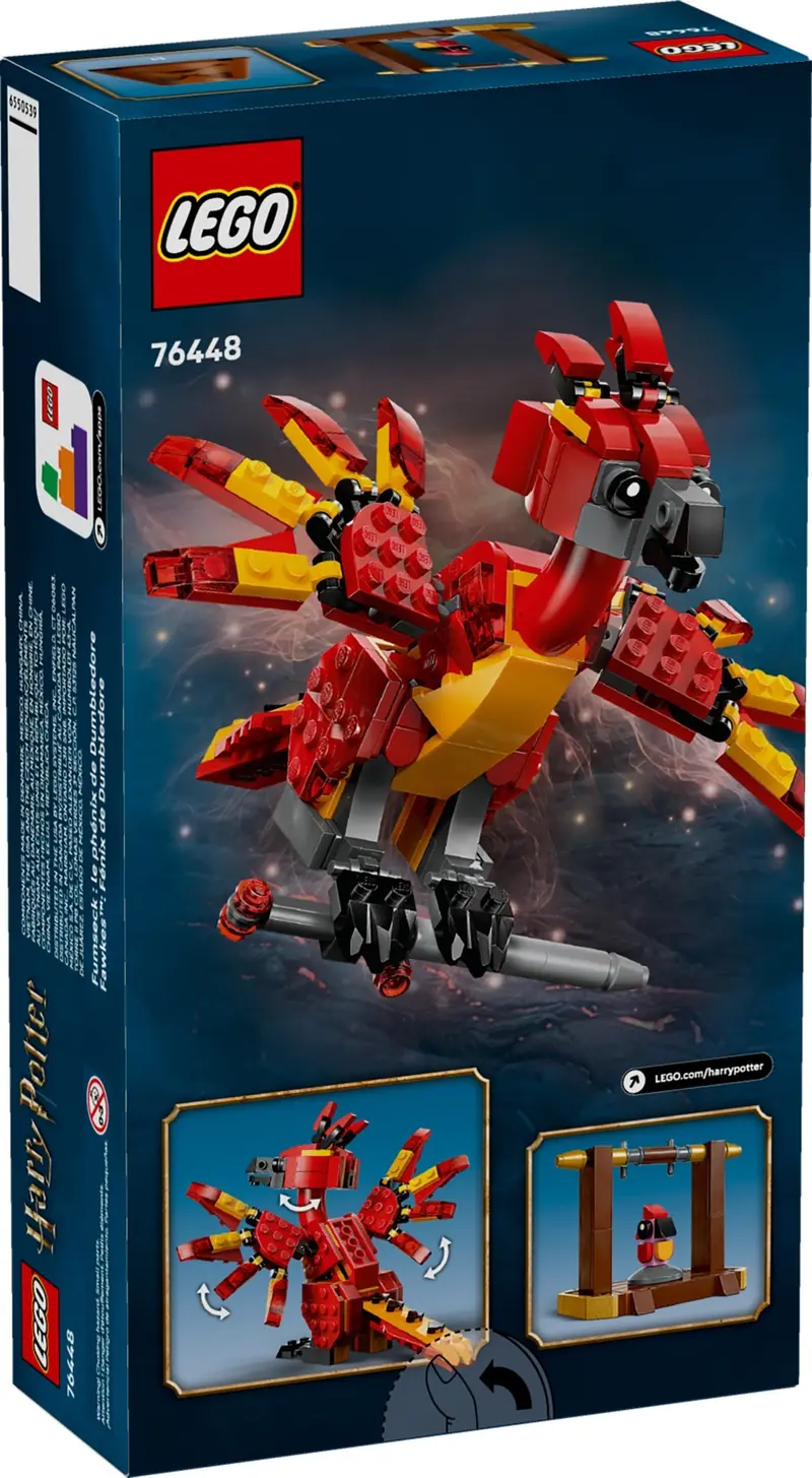 LEGO 76448 Fawkes: feniks Dumbledore'a zdjęcie 2