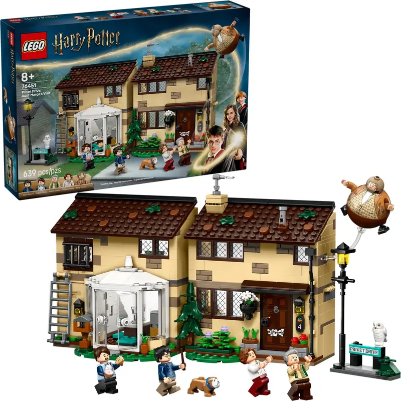 LEGO 76451 Privet Drive: Wizyta ciotki Marge zdjęcie 5