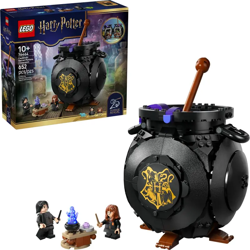 LEGO 76464 Kociołek: Sekretna sala zajęć z eliksirów zdjęcie 3