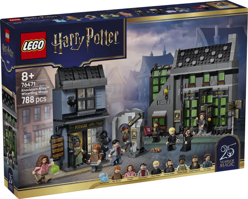 LEGO 76471 Magiczne sklepy na ulicy Śmiertelnego Nokturnu zdjęcie 7