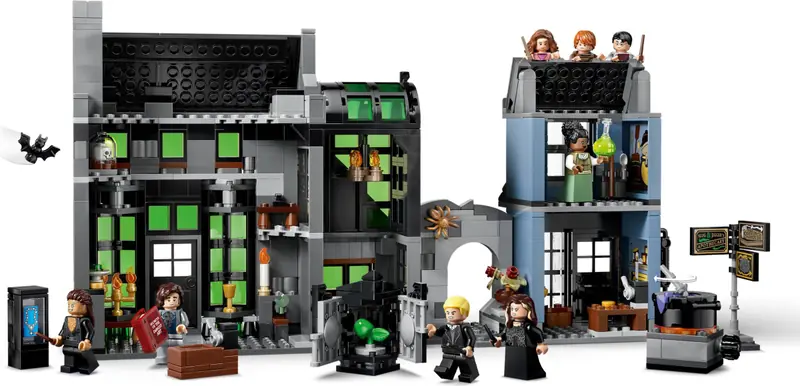 LEGO 76471 Magiczne sklepy na ulicy Śmiertelnego Nokturnu zdjęcie 6