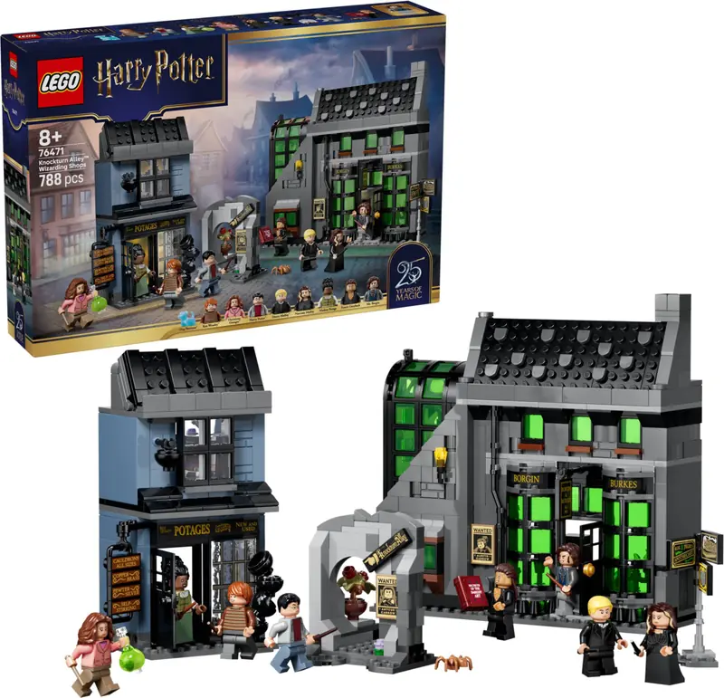 LEGO 76471 Magiczne sklepy na ulicy Śmiertelnego Nokturnu zdjęcie 8