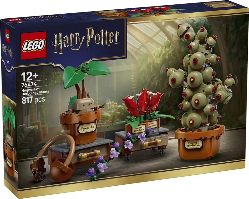 LEGO 76474 Rośliny z lekcji zielarstwa w Hogwarcie zdjęcie 2