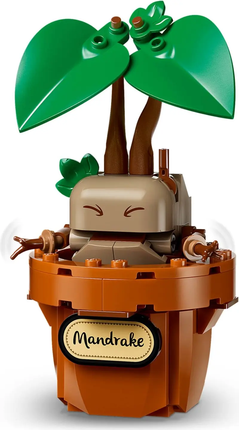 LEGO 76474 Rośliny z lekcji zielarstwa w Hogwarcie zdjęcie 5