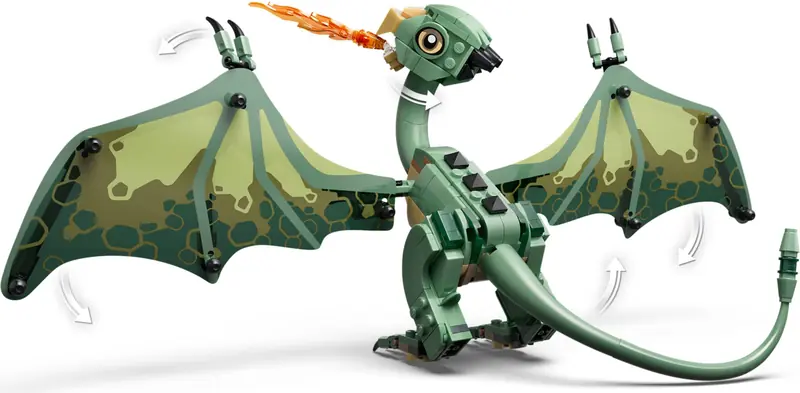 LEGO 76477 Norbert: mały smok Hagrida zdjęcie 9