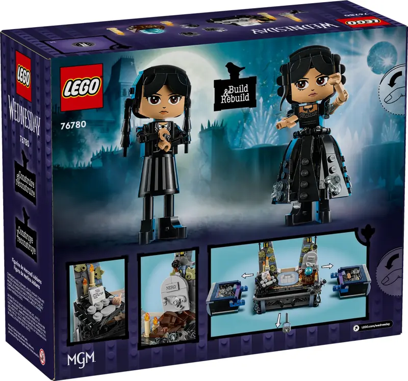 LEGO 76780 Figurka Wednesday Addams zdjęcie 2