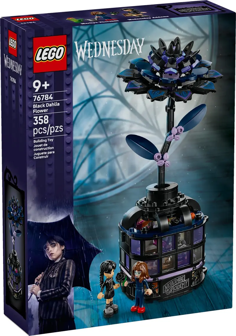 LEGO 76784 Kwiat czarnej dalii zdjęcie 2
