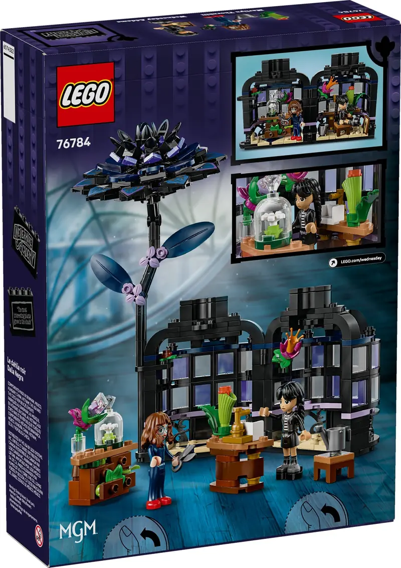 LEGO 76784 Kwiat czarnej dalii zdjęcie 3
